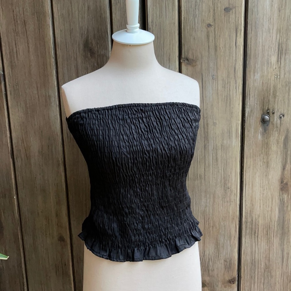 Style Envy • bandeau black tube top